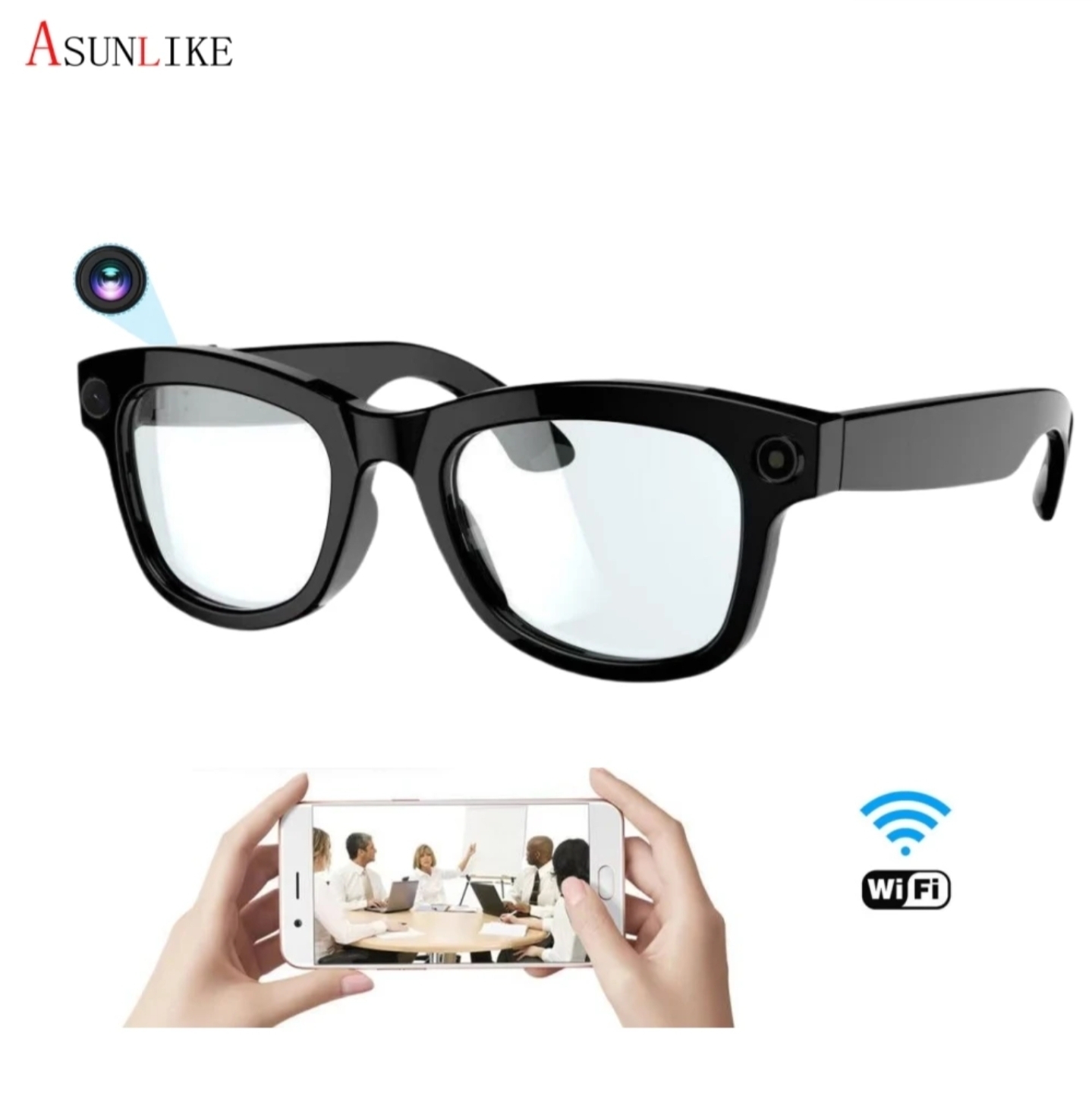 Smart Ai Sunglasses with 4k camera